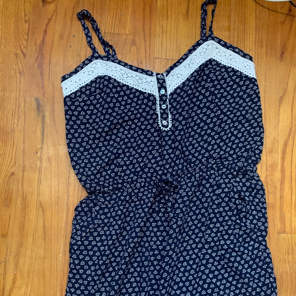 Forever 21 floral romper